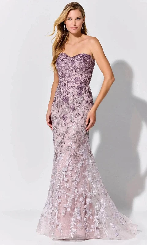 Warm Wear Ivonne D ID316 - Ombre Sweetheart Evening Dress