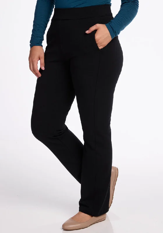 Relaxed Tops Emerson Straight Leg Pants - Black