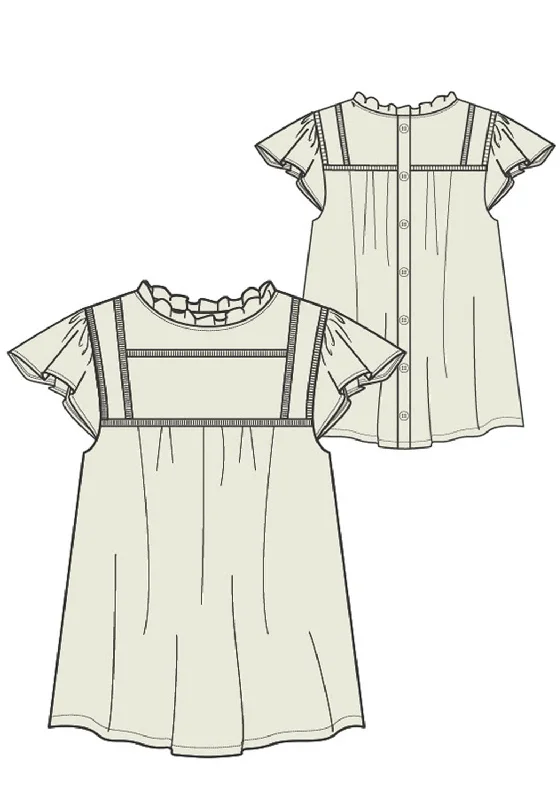 Trendy Dresses Stetson Womens Herringbone Cream 100% Rayon S/S Blouse