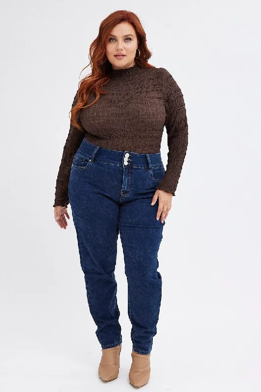 All-Day Style Denim Skinny Denim Jeans High Rise