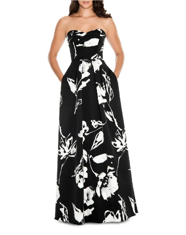 Easygoing Fashion Decode 1.8 Sweetheart Floral Print Long Dress