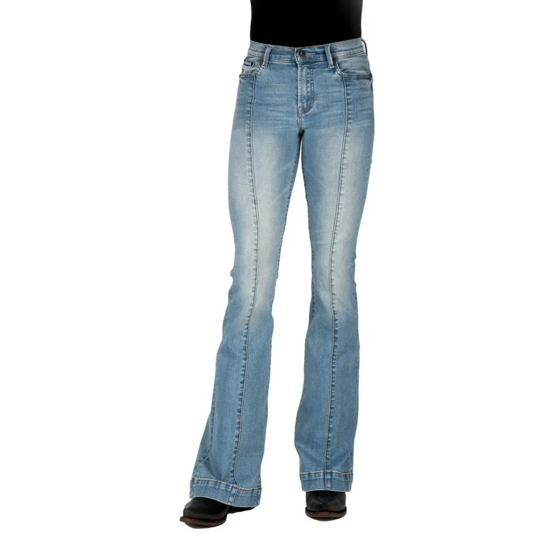 Trendy Comfort Wear Stetson Western Jeans Womens High Waist Flare 11-054-0921-2412 BU