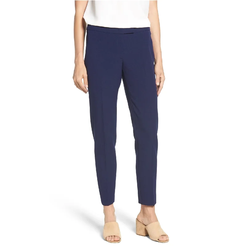 Timeless Outfits Anne Klein Womens Straight Leg Casual Trouser Pants, Blue, 12