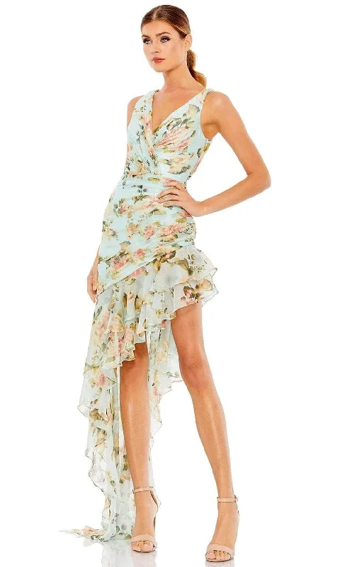 Casual Fit Wear Ieena Duggal 49144 - Sleeveless Hi-Low Prom Dress