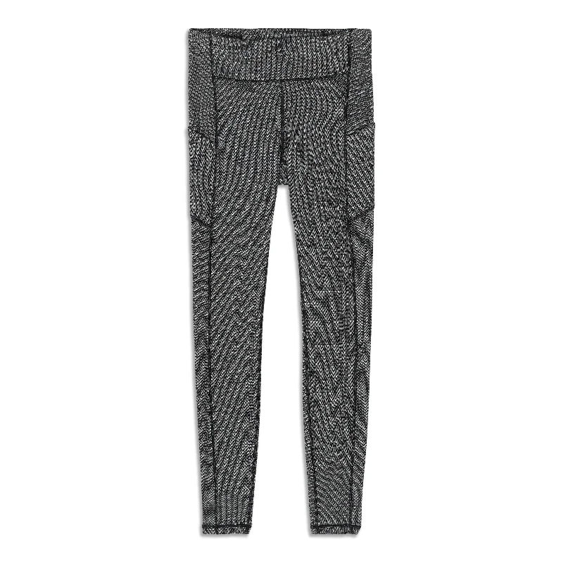 Soft Textures Speed Up Mid-Rise Tight - Resale