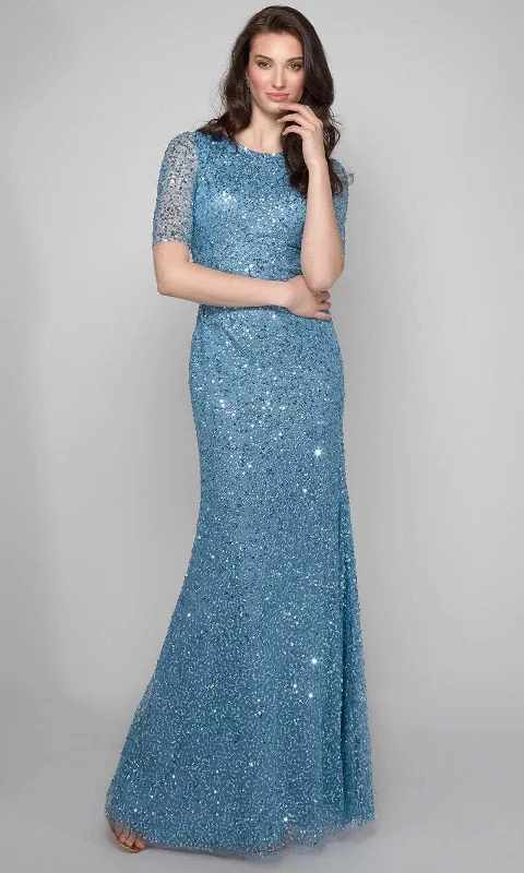 Cozy Apparel Alyce Paris 27600 - Scoop Neck Sheath Long Dress