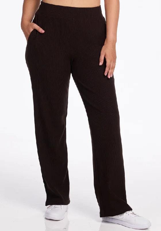 Everyday Outfits Luca Ribbed Pants - French Roast