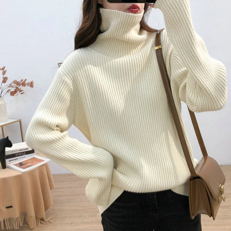 Light Layers Vintage Pullover Women Knitted Sweaters