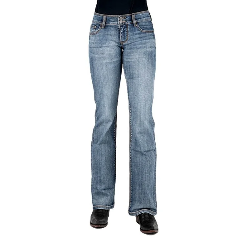 Soft Casuals Tin Haul Western Jeans Womens 280 Rosie Fit Blue 10-054-0280-2002 BU