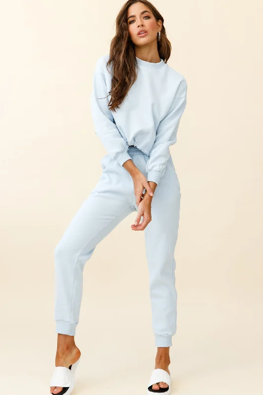 Relaxed Jackets Monterey Elasticated Waist Jogger Pants Blue