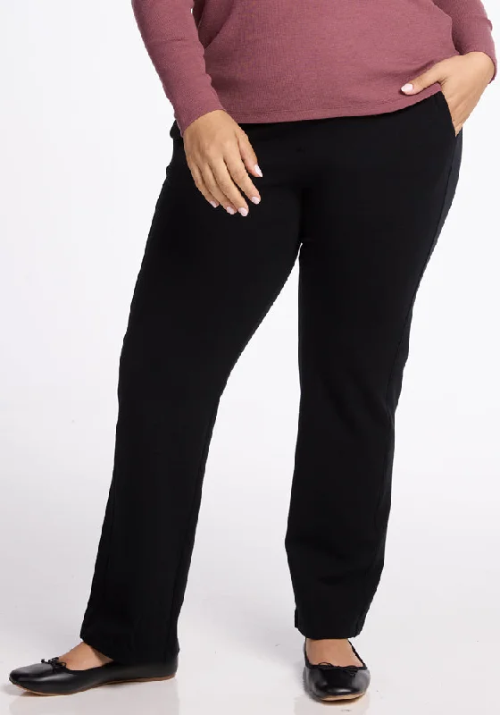 Urban Chic Emerson Straight Leg Pants Tall - Black
