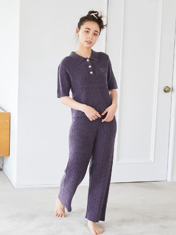Weekend Comfort Wear Smoothie Aran Knit Lounge Pants