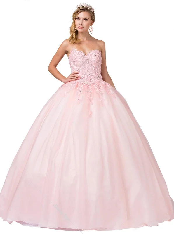 Easy Comfort Style Dancing Queen - 1337 Lace Appliqued Sweetheart Bodice Ballgown