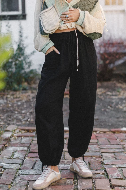 Soft Casuals Soul Voyage Harem Pants - Black