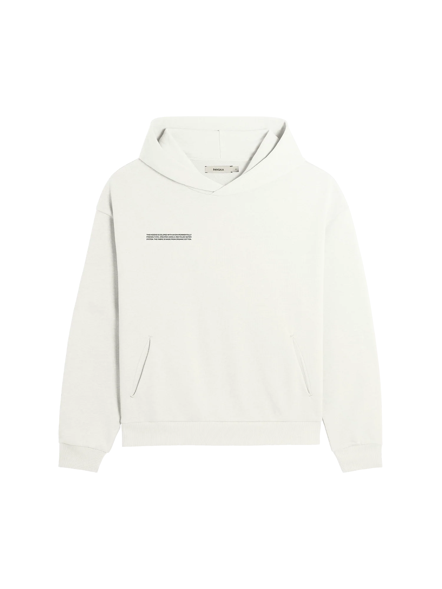 Comfortable Tops 365 Midweight Organic Cotton Hoodie—off-white