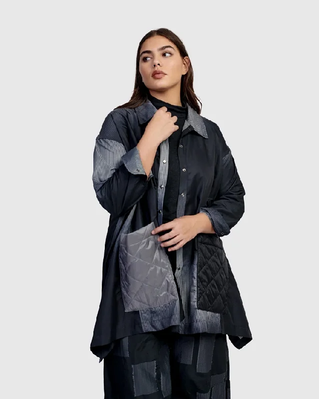 Soft Looks Urban Ridley Oversized Storm Shirt Jacket