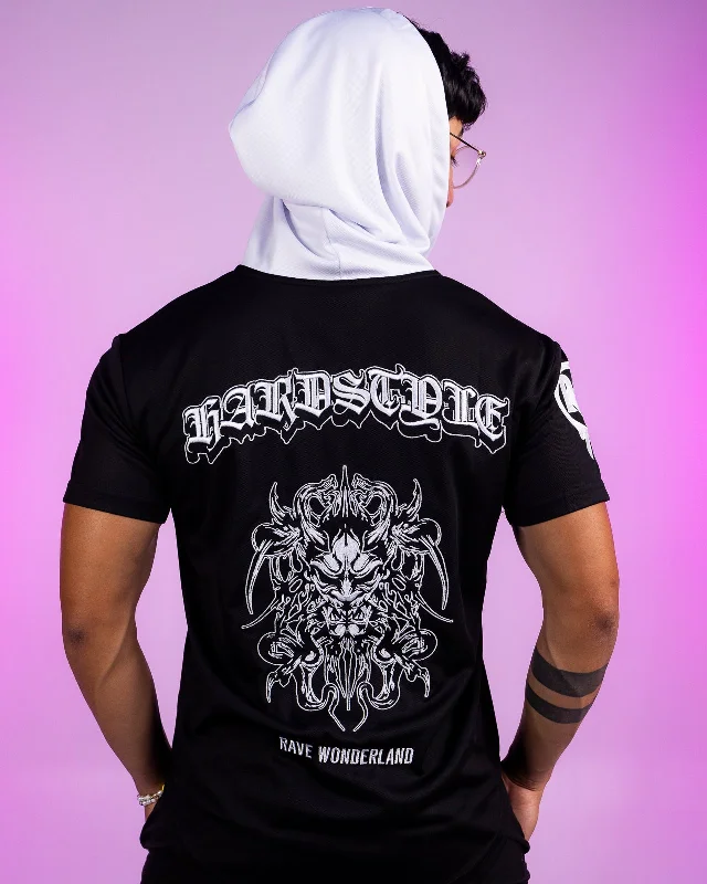 Relaxed Fits Hardstyle Hooded Baseball Jersey