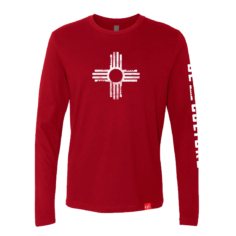 Cozy Knits Zia New Mexico T-Shirt Long Sleeve