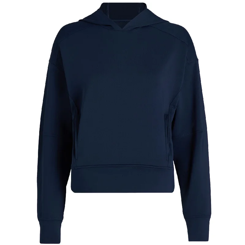 Comfortable Fitwear Womens Brushed Back Tech Terry Hoodie Twilight - SS25