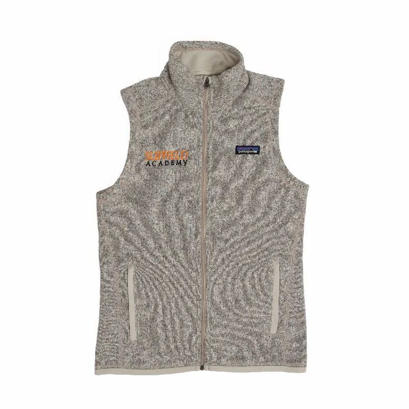 Casual Comfort Wear Women's Patagonia Grey Marbled Sweater Vest