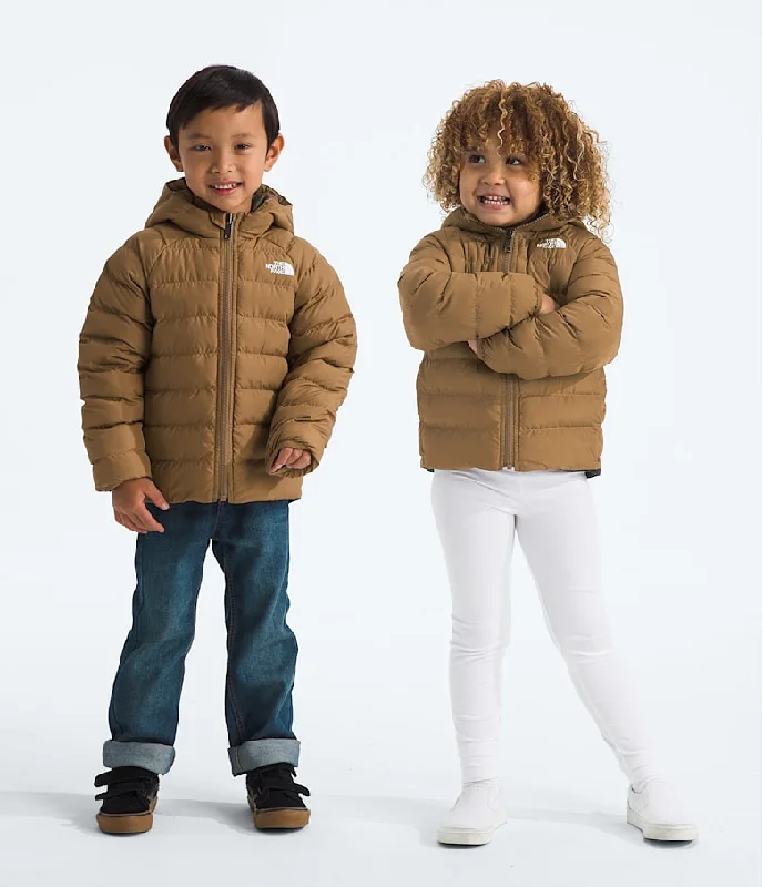 Smart Comfort Wear Kids' Reversible Perrito Hooded Jacket | Utility Brown