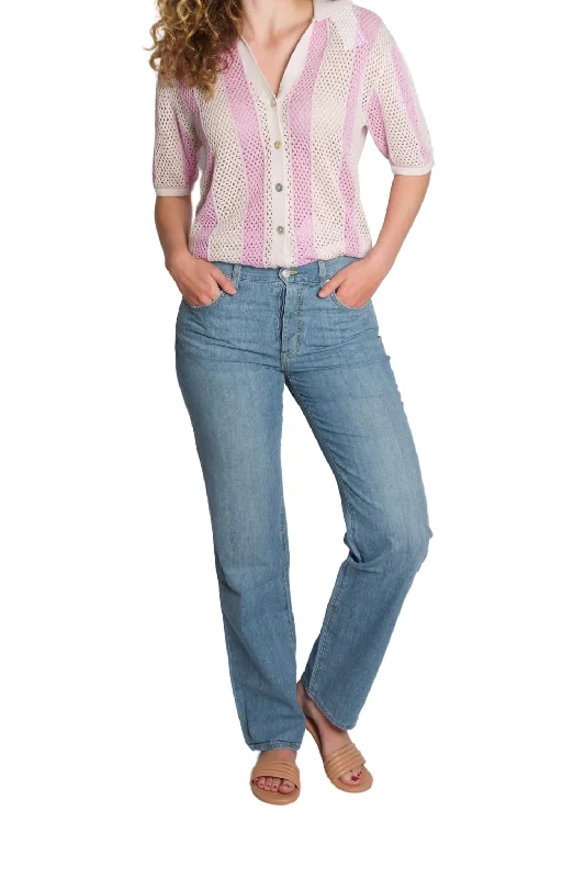 Warm Chic Mood Relaxed Jeans In Echo