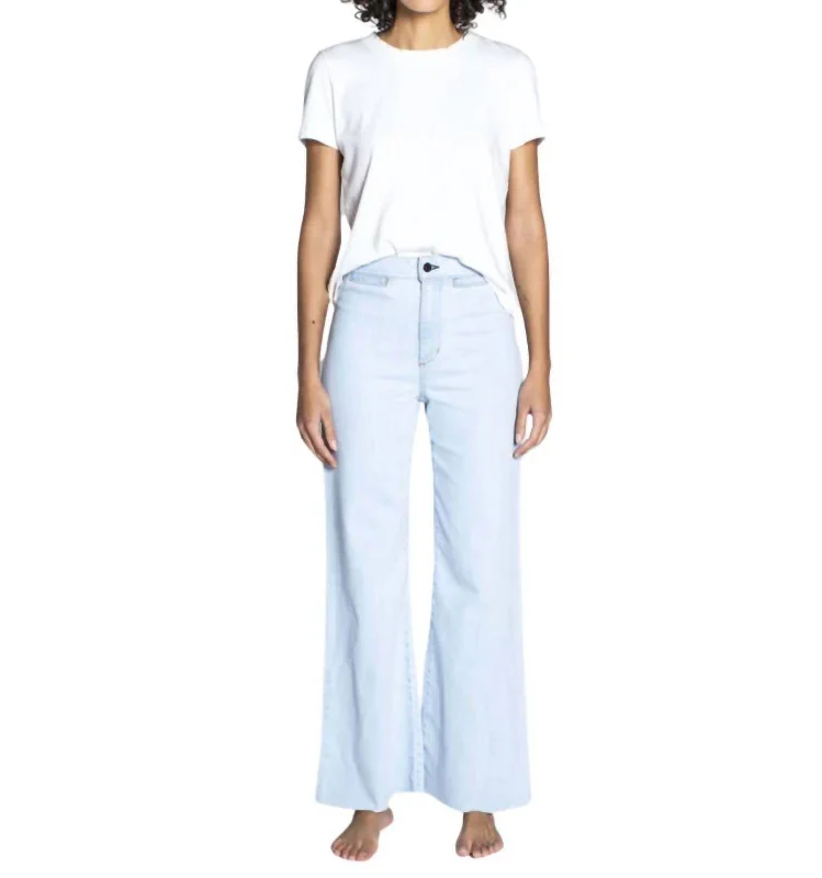 Chic Outfits Cropped Brighton Jeans In Bleach