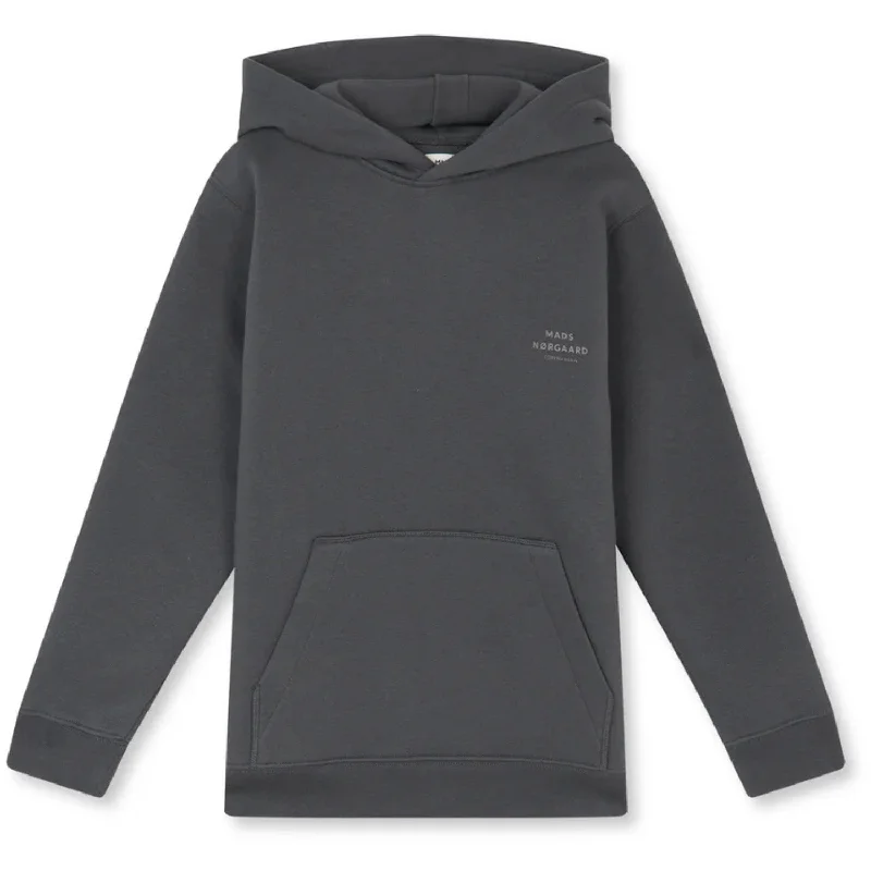 Timeless Style Mads Nørgaard Black Oyster Standard Hudini Sweatshirt