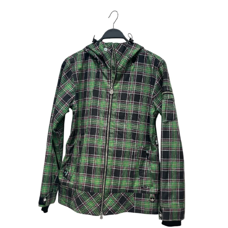 Versatile Comfort Wear ROXY/Mountain Parka/M/Plaid/Nylon/GRN/