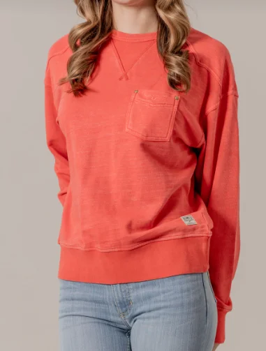 Comfortable Sweaters Gina Western Crew Sweatshirt
