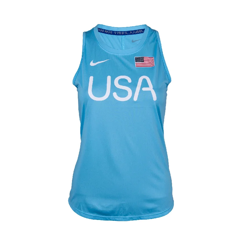 Comfortable Sweaters Nike USA Women's One Dri-Fit Tank