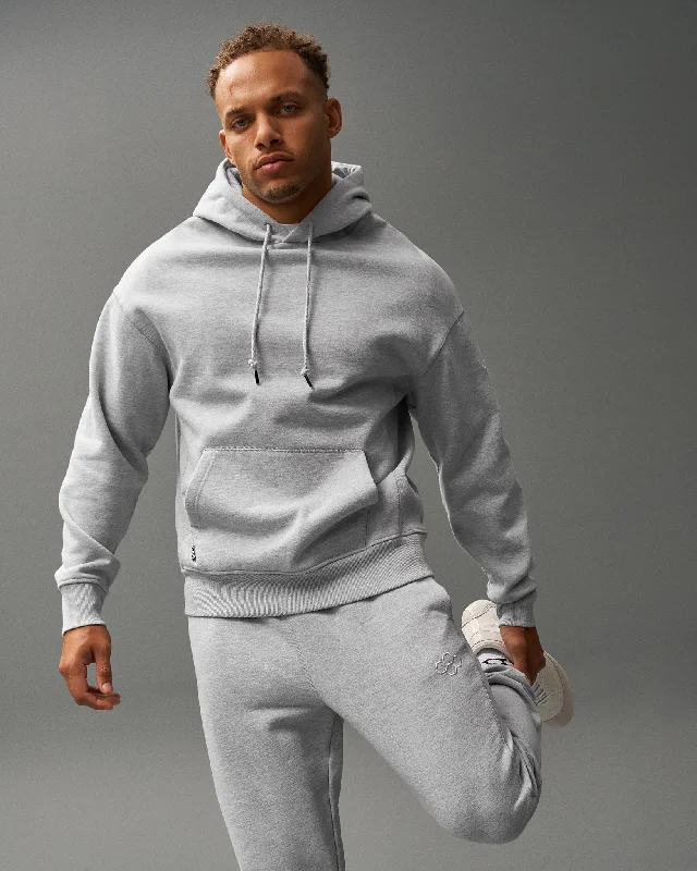 Urban Chic RUDIS Titan Heavyweight Fleece Hoodie - Athletic Gray