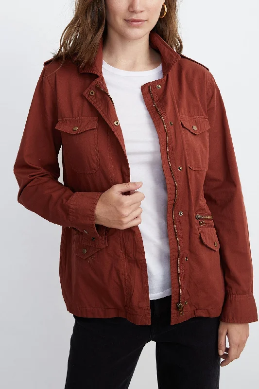 Relaxed Fit Wear RUBY LIGHT-WEIGHT ARMY JACKET