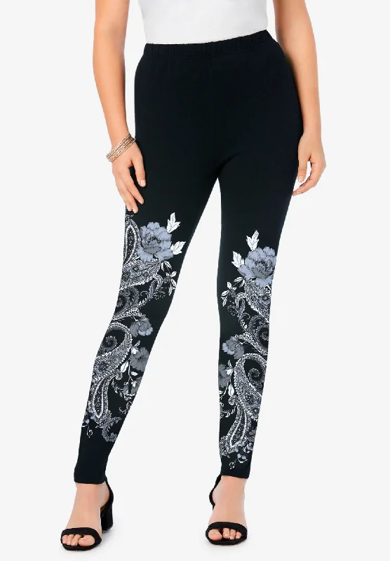 Breezy Outfits Placement-Print Legging