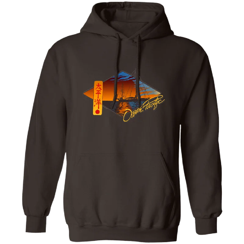 Chic Outfits Night Sail Fleece Hoodie