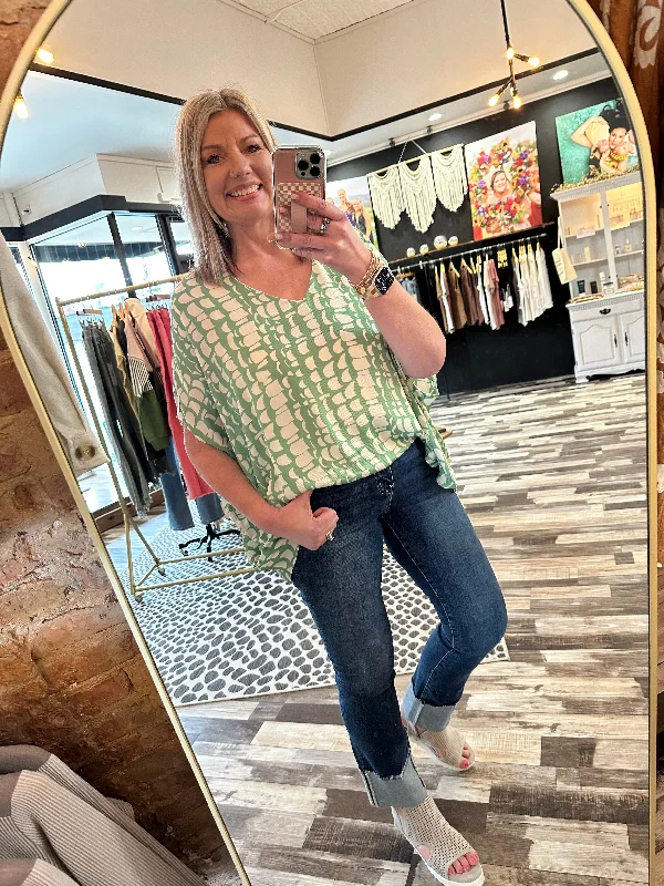 Layered Style I'm Green With Envy Top