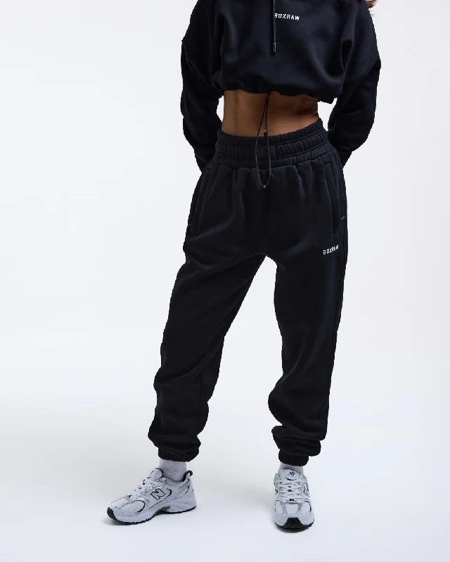 Relaxed Jackets Johnson Bottoms - Black