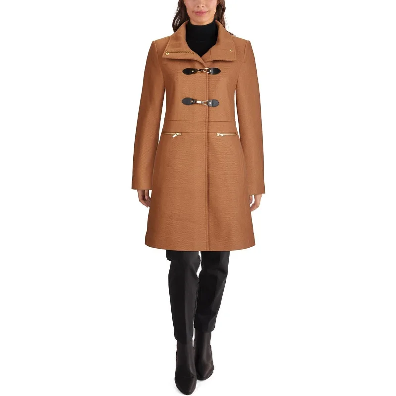 Light Dressing Cole Haan Womens Buckle Wool Wool Coat
