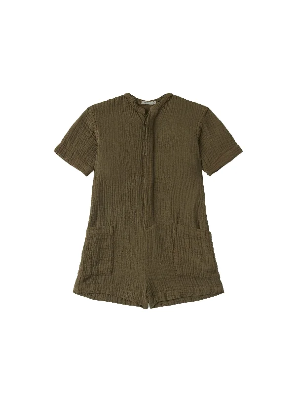 Effortless Outfits mini herringbone playsuit