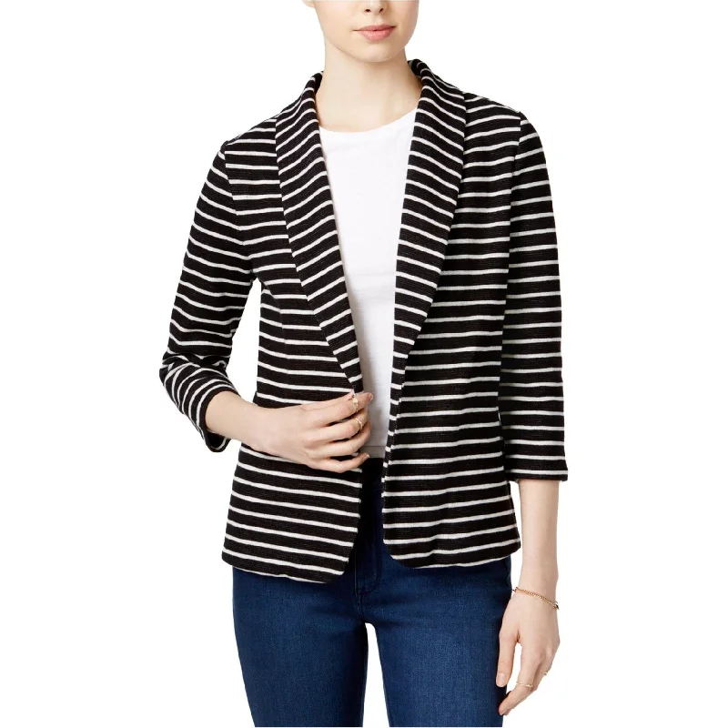 Cozy Apparel maison Jules Womens Knit Blazer Jacket, Black, X-Small