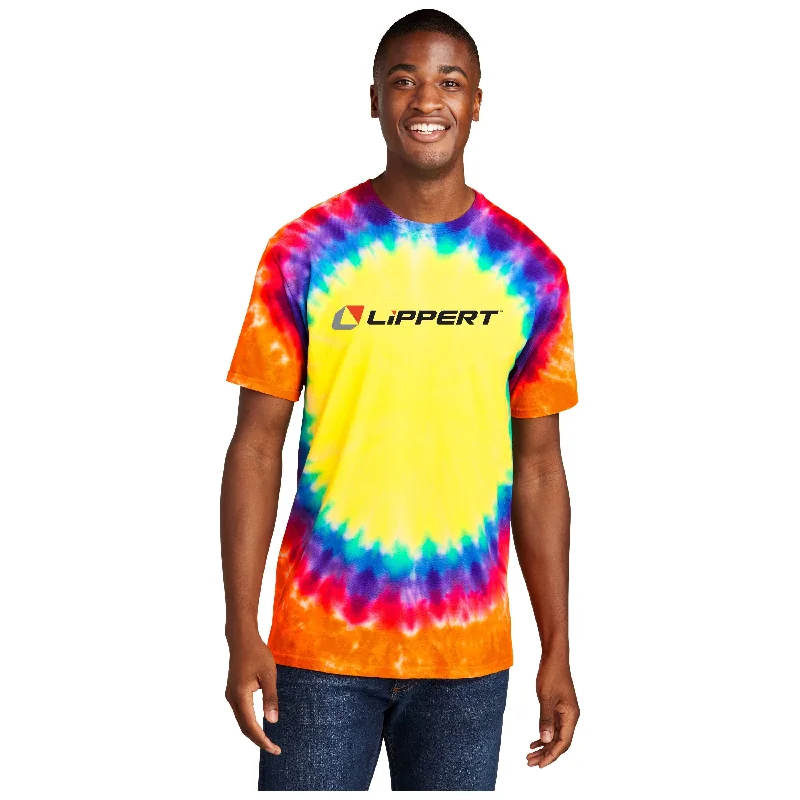 Sporty Comfort T-Shirt - Rainbow Tie Dye
