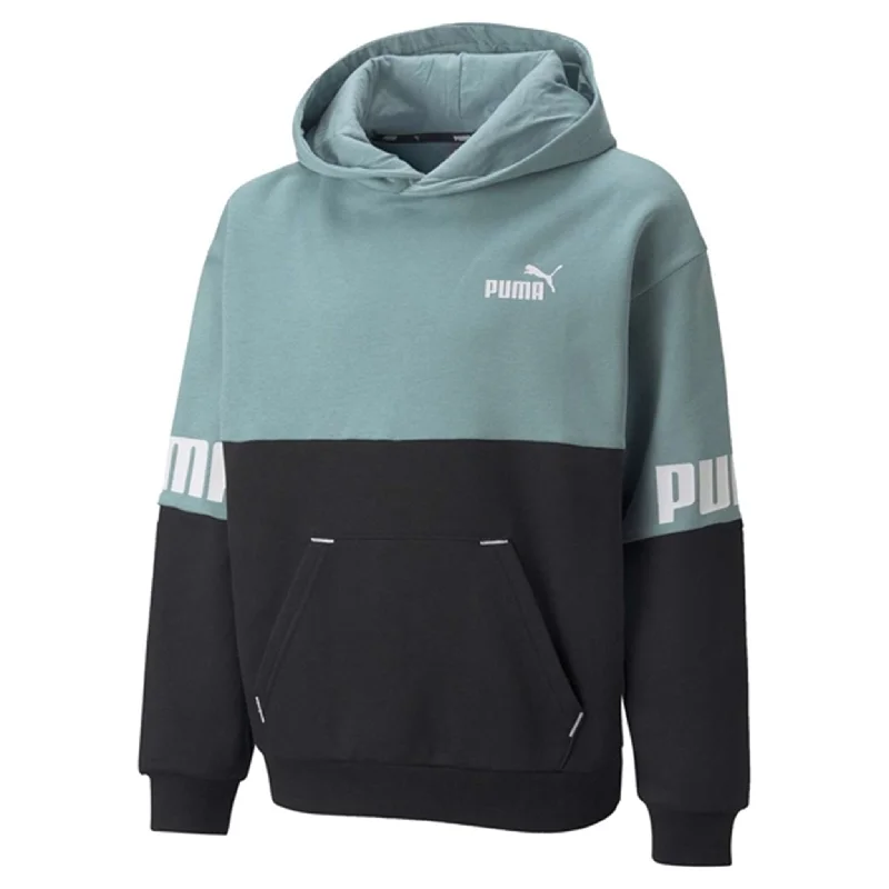 Comfy Pants Puma Power Hoodie Blue