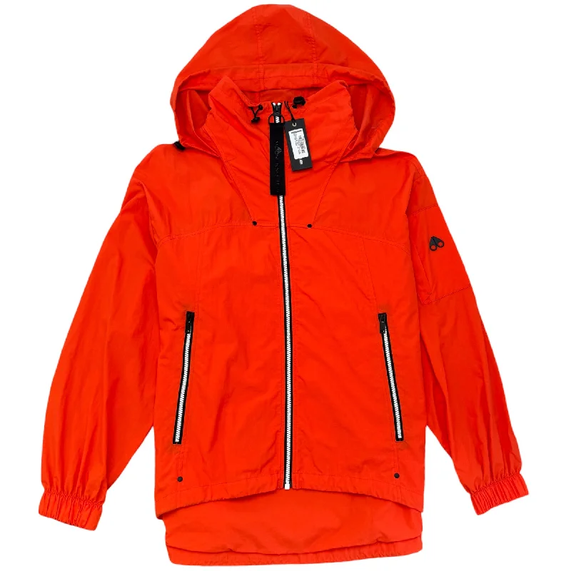 Soft Fabric Looks Women's Rookie Anorak Jacket Orange Size S