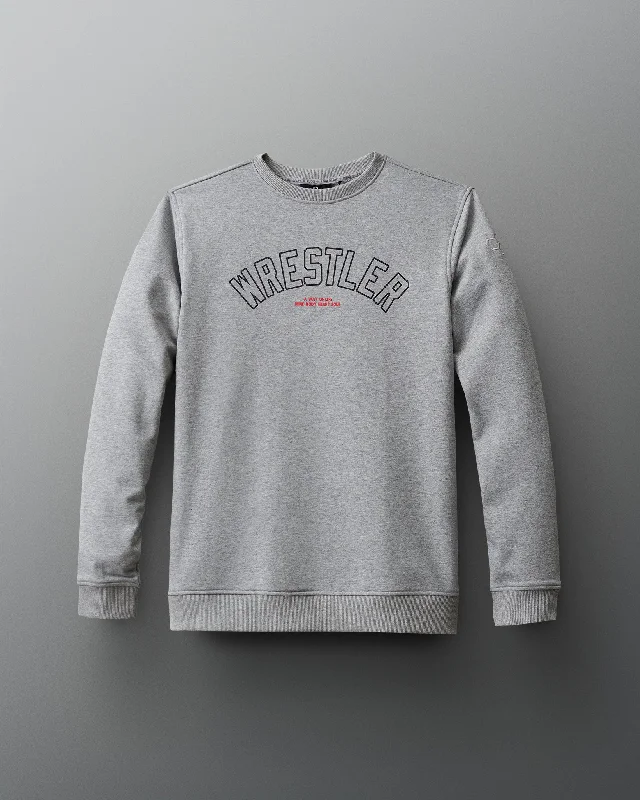 Cozy Lounge Wear RUDIS Wrestler Arched Elite Terry Crewneck