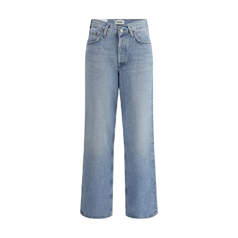 Comfortable Sweaters Agolde V-waist baggy Women's Jeans