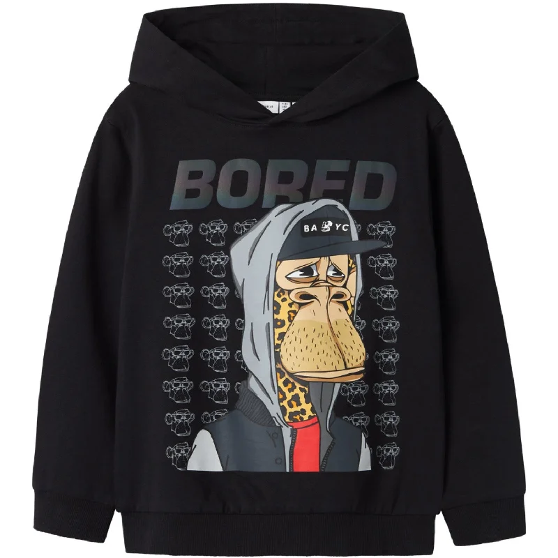 Easy Comfort Style Name It Black Dico Bored Of Directors Regular Sweatshirt