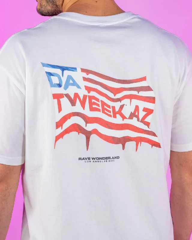 Stylish Jackets Da Tweekaz x Rave Wonderland Limited Edition Flag Tee