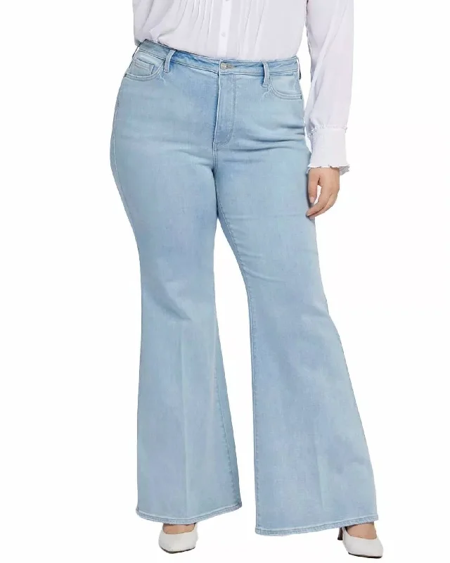 Easy Chic Mia Palazzo Jean With High Rise In Westminister