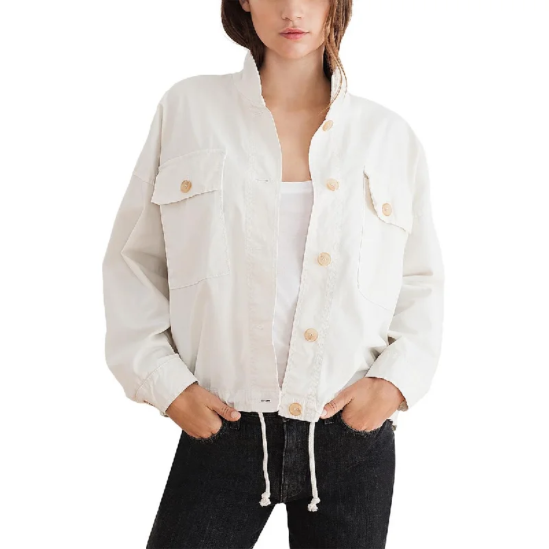 Cozy Outerwear VELVET BY GRAHAM & SPENCER Womens Nicola Cotton Short Utility Jacket