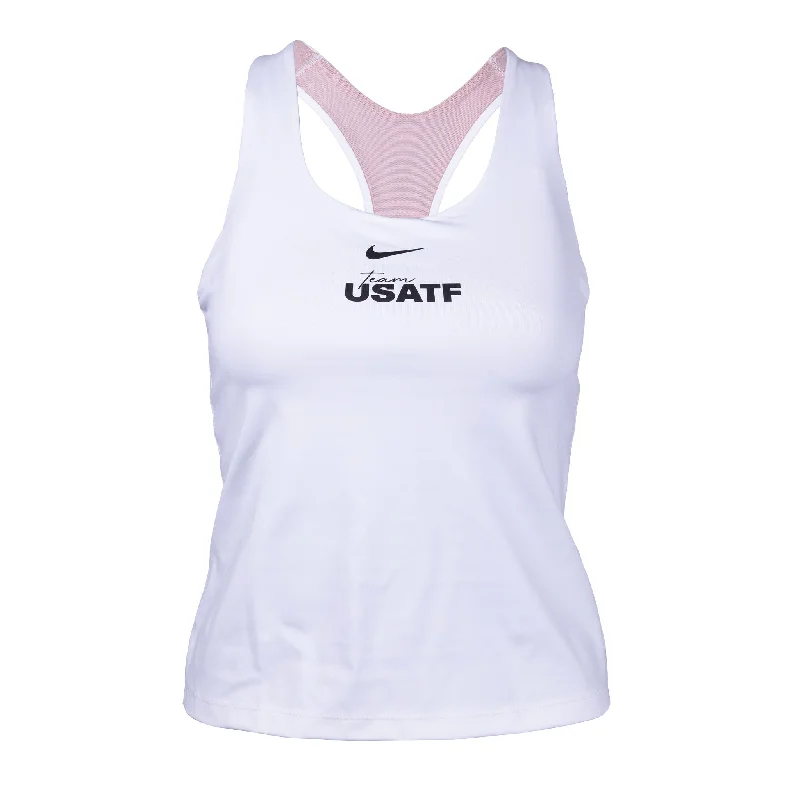 Comfortable Lounge Wear Nike USATF Women's Padded Sports Bra Tank